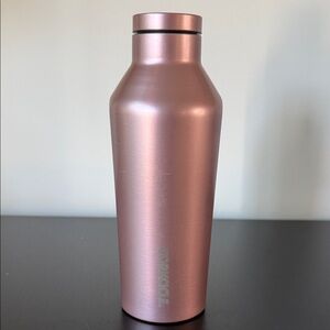 Corkcicle 9oz Metallic Rose Insulated Bottle